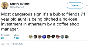 Dmitry Buterin, Twitter