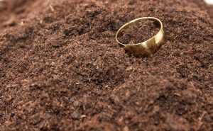 gold, dirt